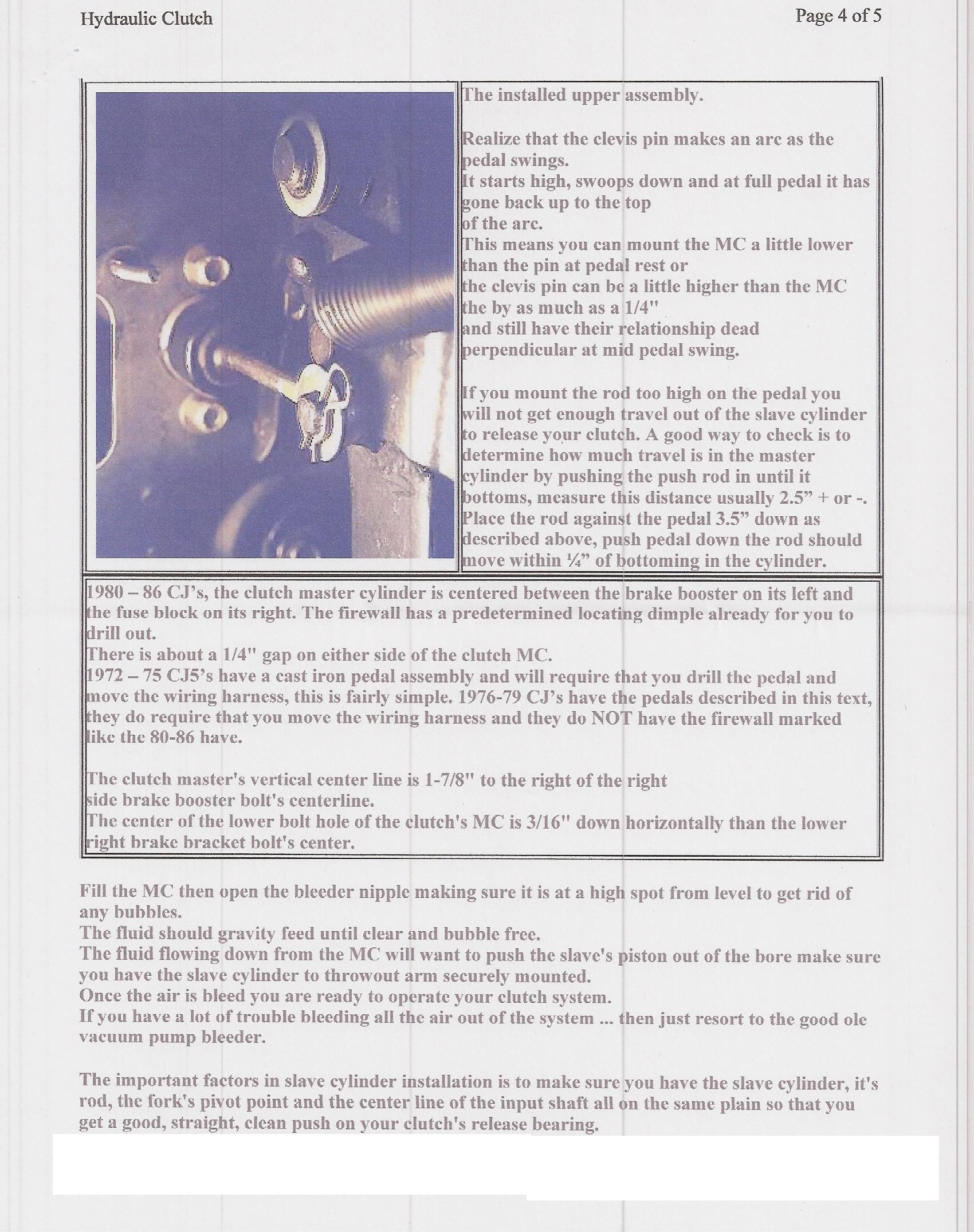 Hydraulic Clutch Conversion AMC Jeep CJ5 CJ7 CJ8 5.0 Mustang FREE SHIPPING