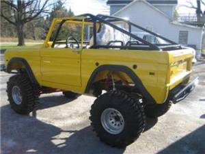 Roll Cages , Roll Bars , Add On Kits, Tie Into Frame Kits, Bronco, Willys, Jeep CJ YJ - Early Bronco Roll Cage Kits 1966-1977