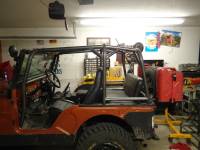 Extreme Custom Fabrication - CJ7 Rear Roll Cage Add-On  Jeep