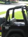 Roll Cages , Roll Bars , Add On Kits, Tie Into Frame Kits, Bronco, Willys, Jeep CJ YJ - YJ Wrangler Jeep Roll Cage Kits - Extreme Custom Fabrication - YJ Rear Family Add-On Cage Kit