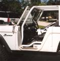 Roll Cages , Roll Bars , Add On Kits, Tie Into Frame Kits, Bronco, Willys, Jeep CJ YJ - Early Bronco Roll Cage Kits 1966-1977 - Extreme Custom Fabrication - Front Add On Roll Bar Kit 66-77 Bronco 