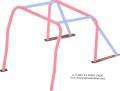 CJ7 FREE SHIPPING Jeep Full Roll Cage Kit CJ7