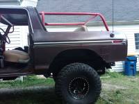 Extreme Custom Fabrication - Full Size Bronco 2 Point Rear Family Roll Cage Add On Kit 78-79, 80-96 FREE SHIPPING