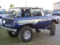 Assembled cage in Bronco